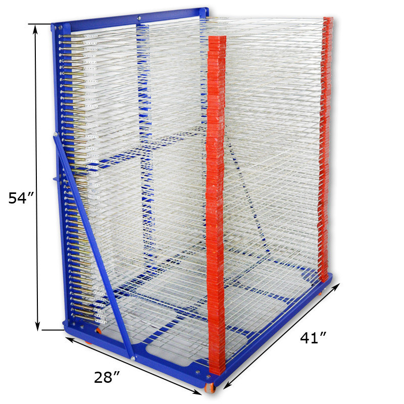 Screen Printing Drying Equipment Screen Drying Rack Mobile Paint Drying Rack
