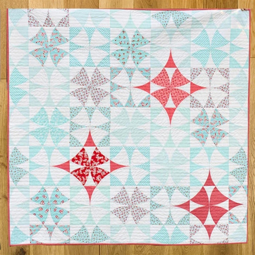 7Pcs Table Flag Quilting Patchwork Template Ruler Kit Acrylic Quilting Templates