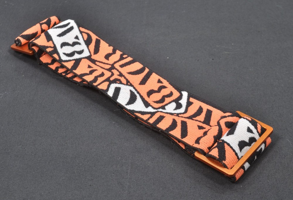 DV8 Feather Light Strap - "Sticker Bomb" – Orange