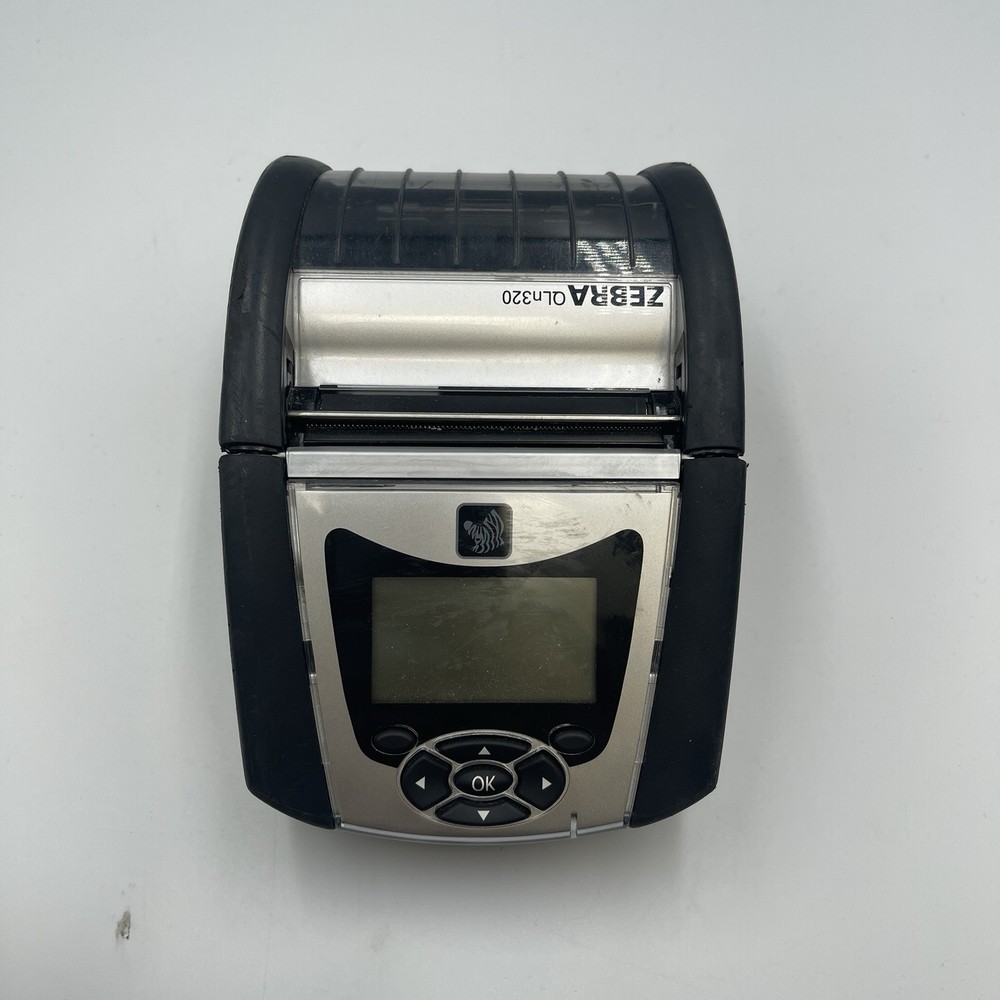 Zebra QLN320 Barcode Printer, WiFi, Bluetooth, Charger, And Battery