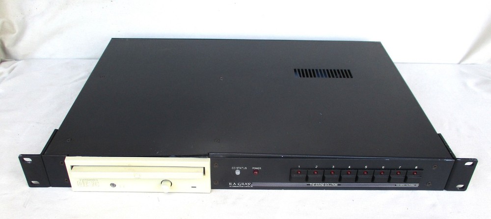 R.A. Gray Model TSS-11 Device Controller With CD Player & Z80 CPU Untested Parts