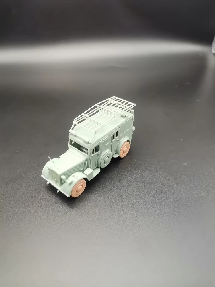 3D Printing 1/72 German Type 901 command communication vehicle Model Unpainted