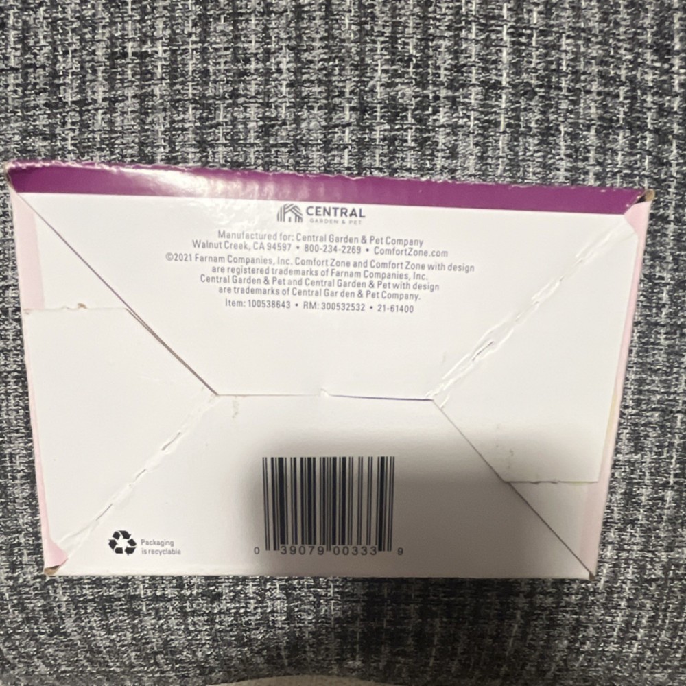 Comfort Zone Pheromone Diffuser Refill 6-Pack for Cats Model 100538643
