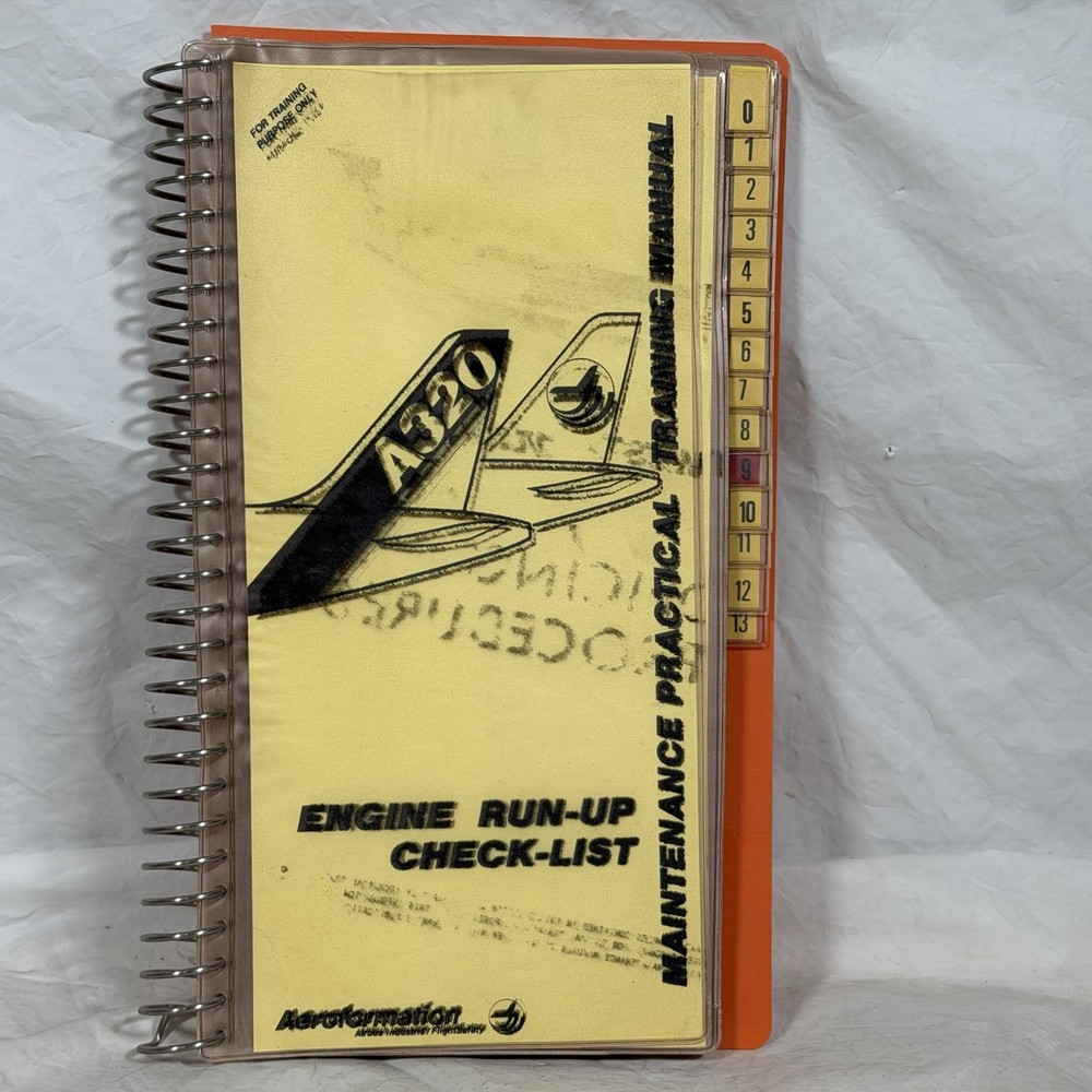 A320 Engine Run-Up Check-List Aeroformation Maintenance Training Manual
