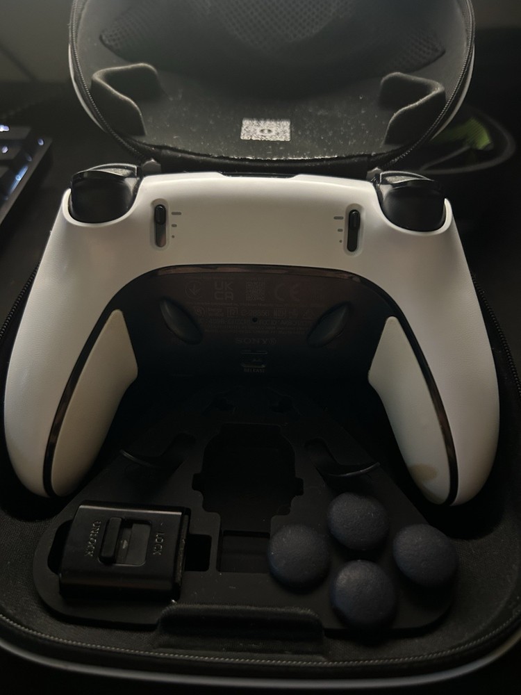 Sony DualSense Edge Wireless Controller Bundle with Case, Thumbsticks