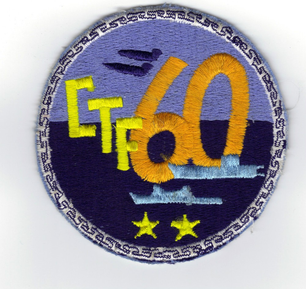 CTF-60 (US Navy Squadron Patch)