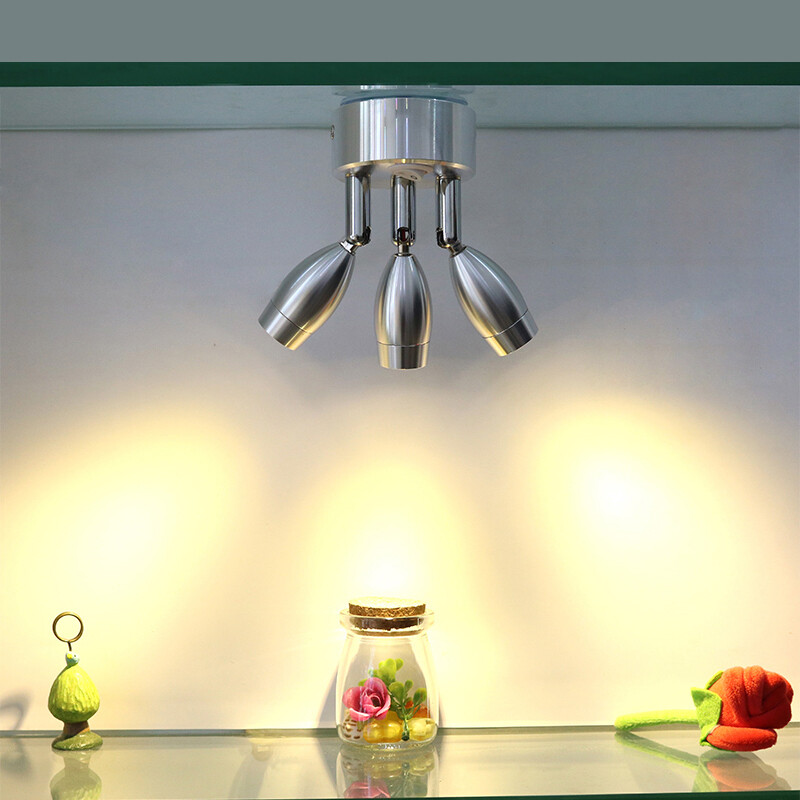 3W LED Portable Light Rechargeable Battery-Powered Lamp Wireless Switch Display