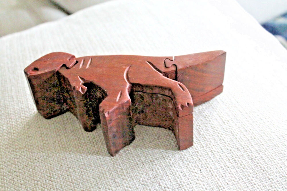 Dinosaur Puzzle Box Chippy Combination Rare Unisex Ring boxes Stacking fun Toy