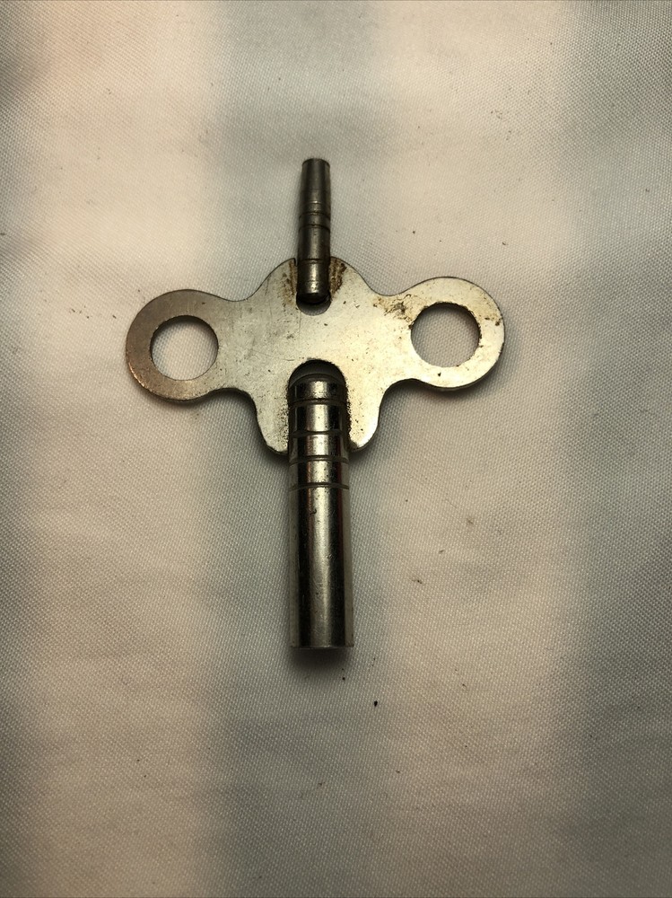 DOUBLE SIDED CLOCK WINDING KEY WEST GERMANY