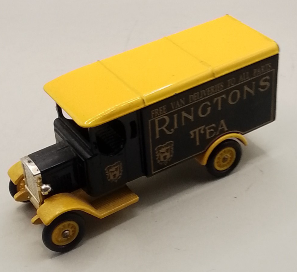 Lledo Days Gone black Ringtons Tea van
