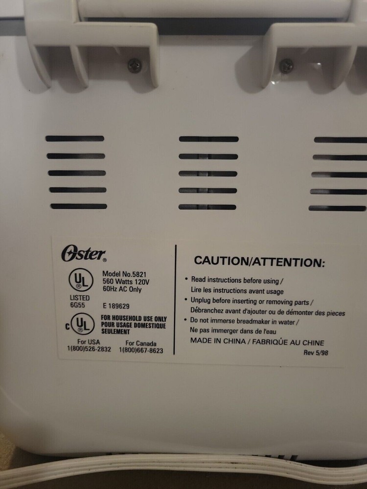 Replacement Belt for Oster Sunbeam Bread Maker Machine Models 5820 5821