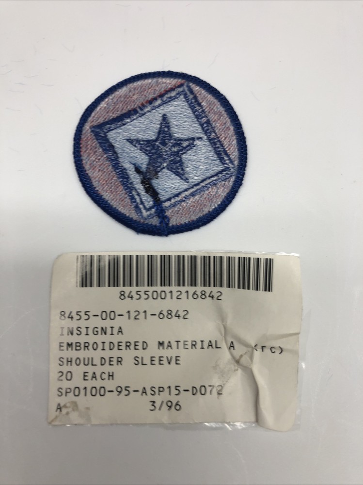 122nd Army Reserve Command (ARCOM) U.S. Army Shoulder Patch Insignia