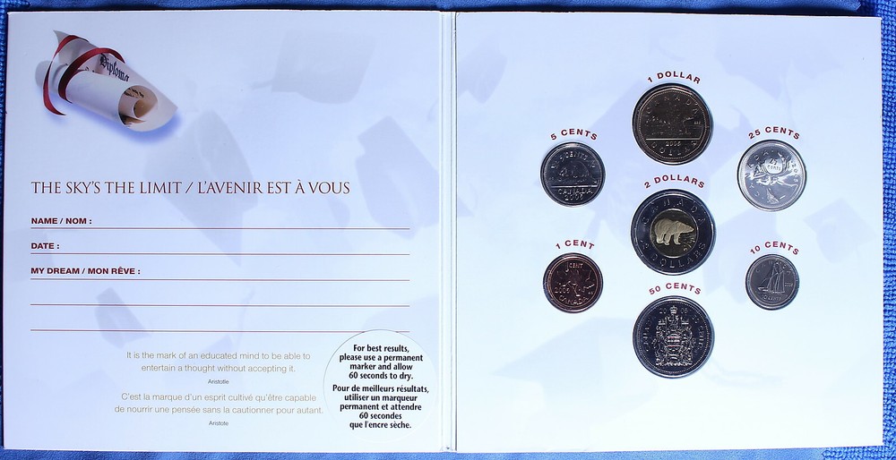 Canada 2005 - Special Congratulations Set - Includes Half Dollar