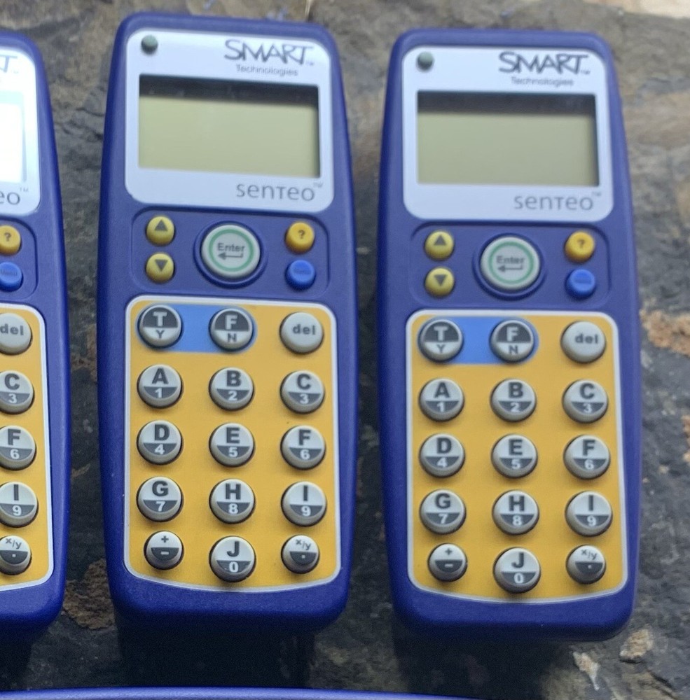 SMART Technologies Senteo Remote Clickers. 4 Total. Used