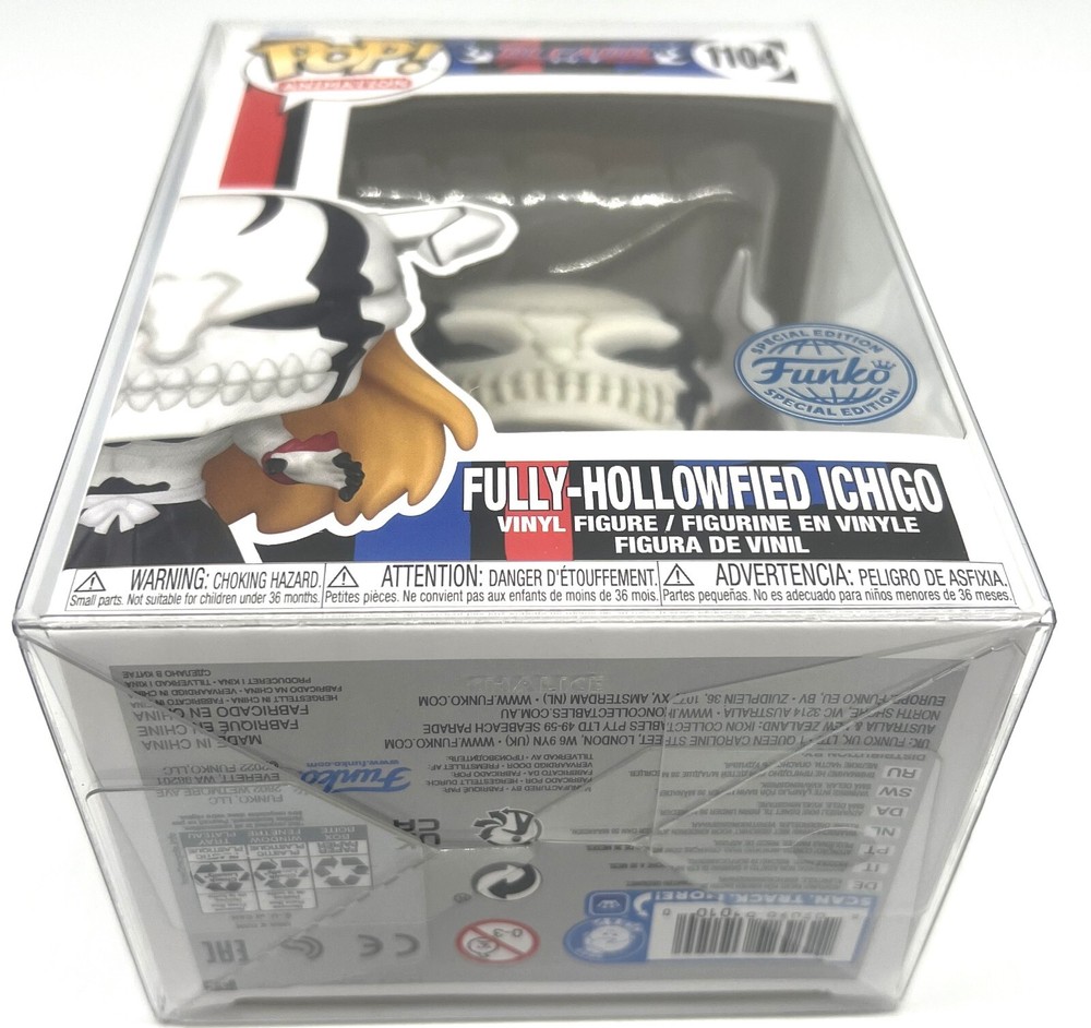 Funko Pop! Bleach Fully-Hollowfied Ichigo #1104 Special Edition with Protector