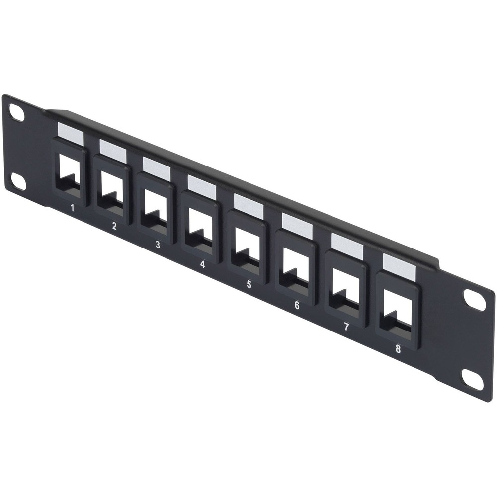 Renkforce RF-3521390 10-Inch Front Panel Server Rack Black