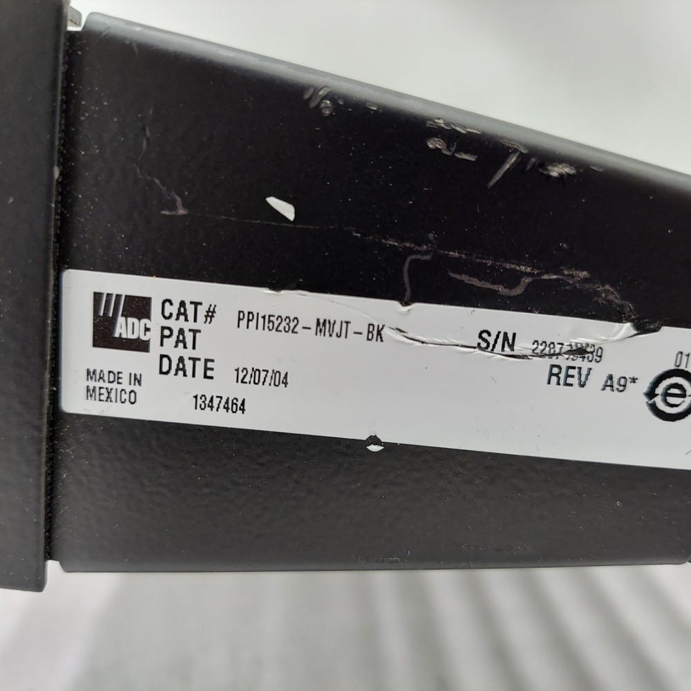 ADC-Commscope PPI15232-MVJT-BK ProPatch Integrated 2x32 Normalling Jackfield