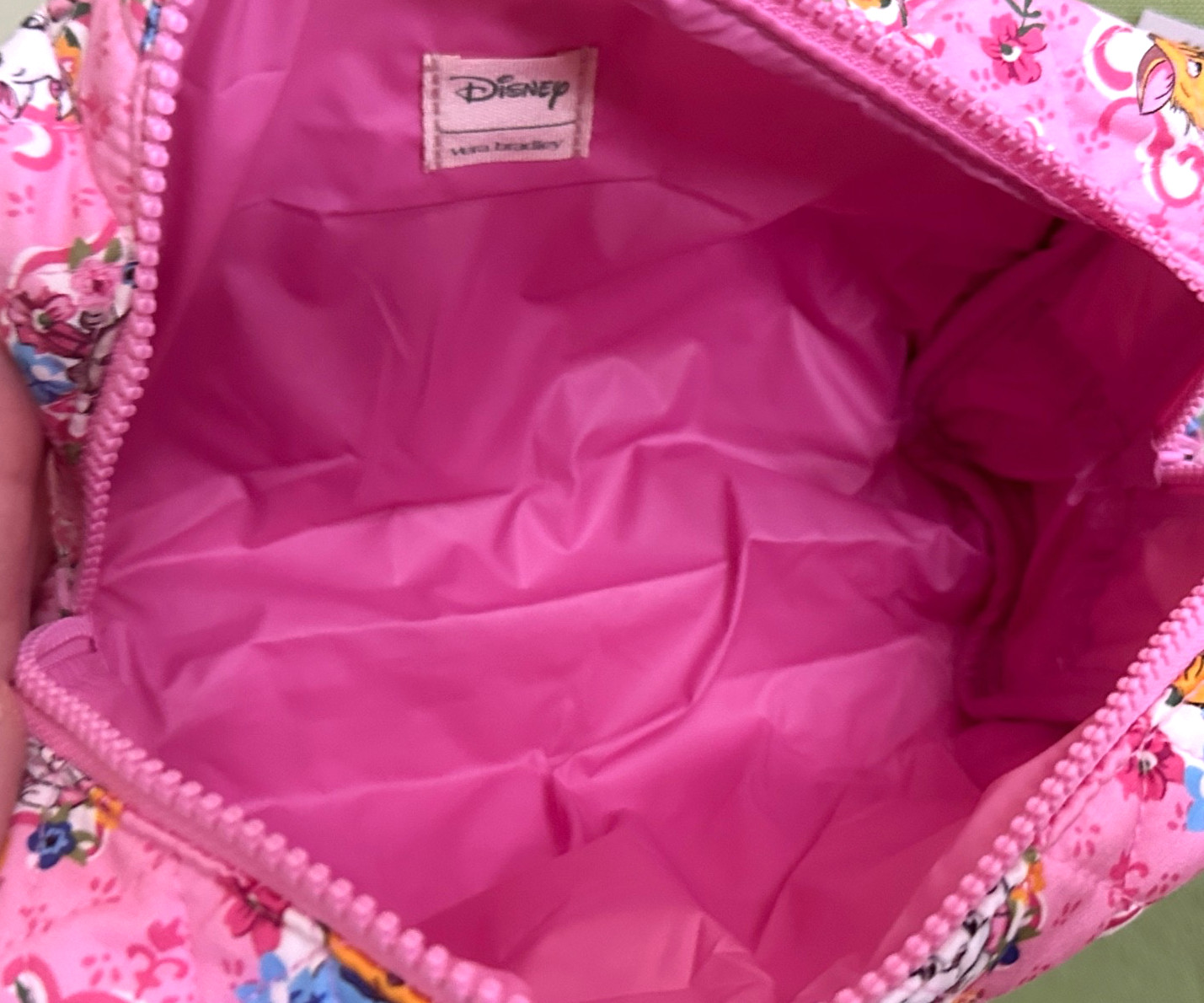 VERA BRADLEY DISNEY ARISTOCATS MEDIUM COSMETIC BAG CASE:NWT CATS