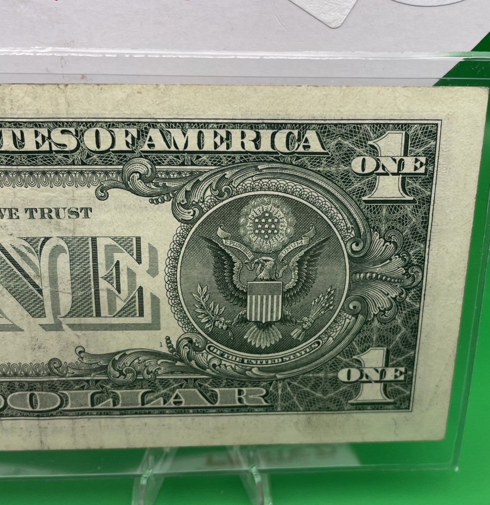 2013 B Duplicate Print ⭐️ STAR NOTE ERROR $1 Serial Number B05512839* D/C Print