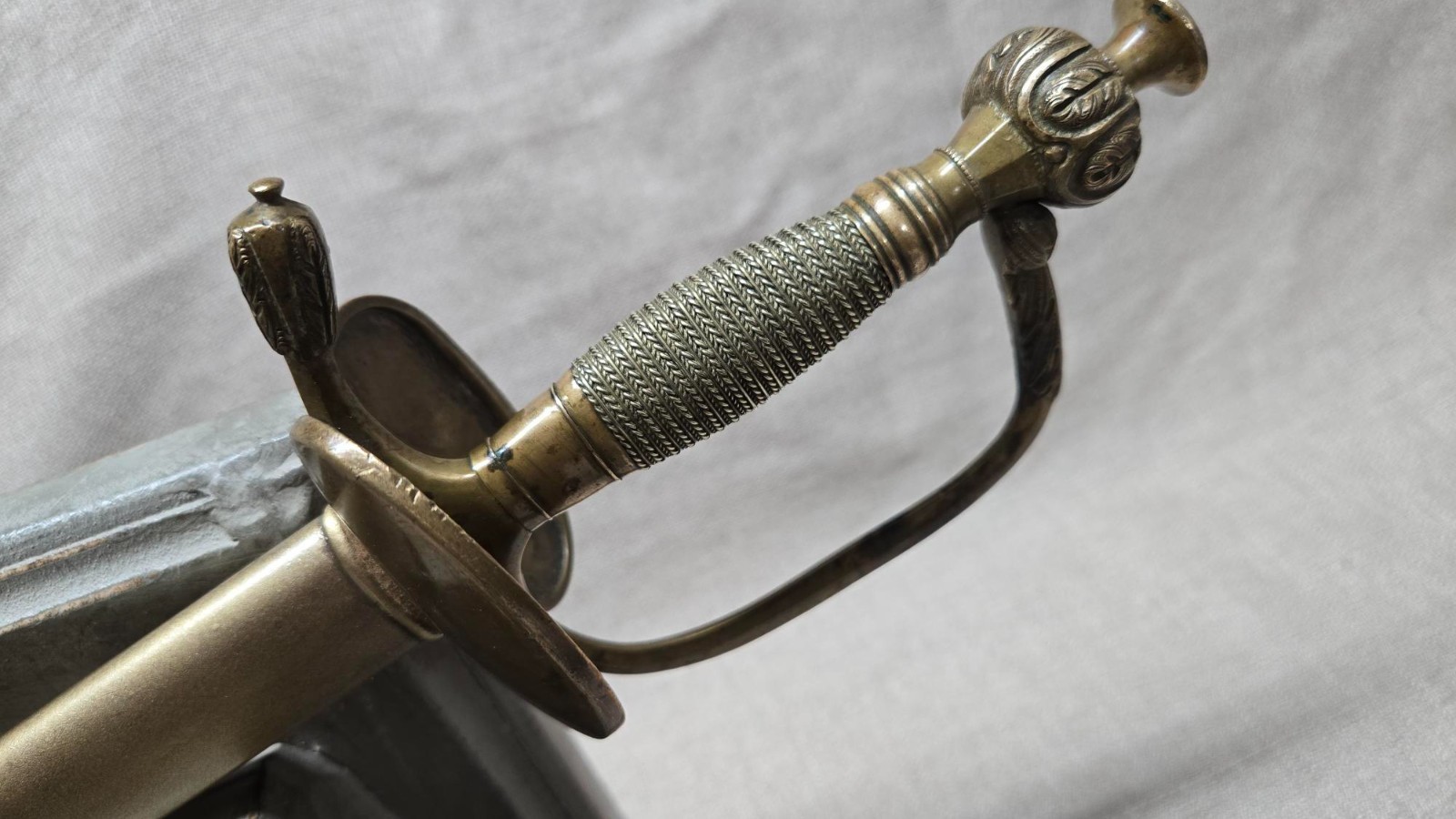 IMPERIAL GERMANY / PRUSSIAN ENGRAVED OFFICER’S COURT SWORD - PRE WW1 - 1800'S