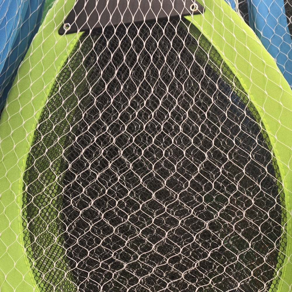 Portable Golf Practice Net Green Black Nylon for Golf Training