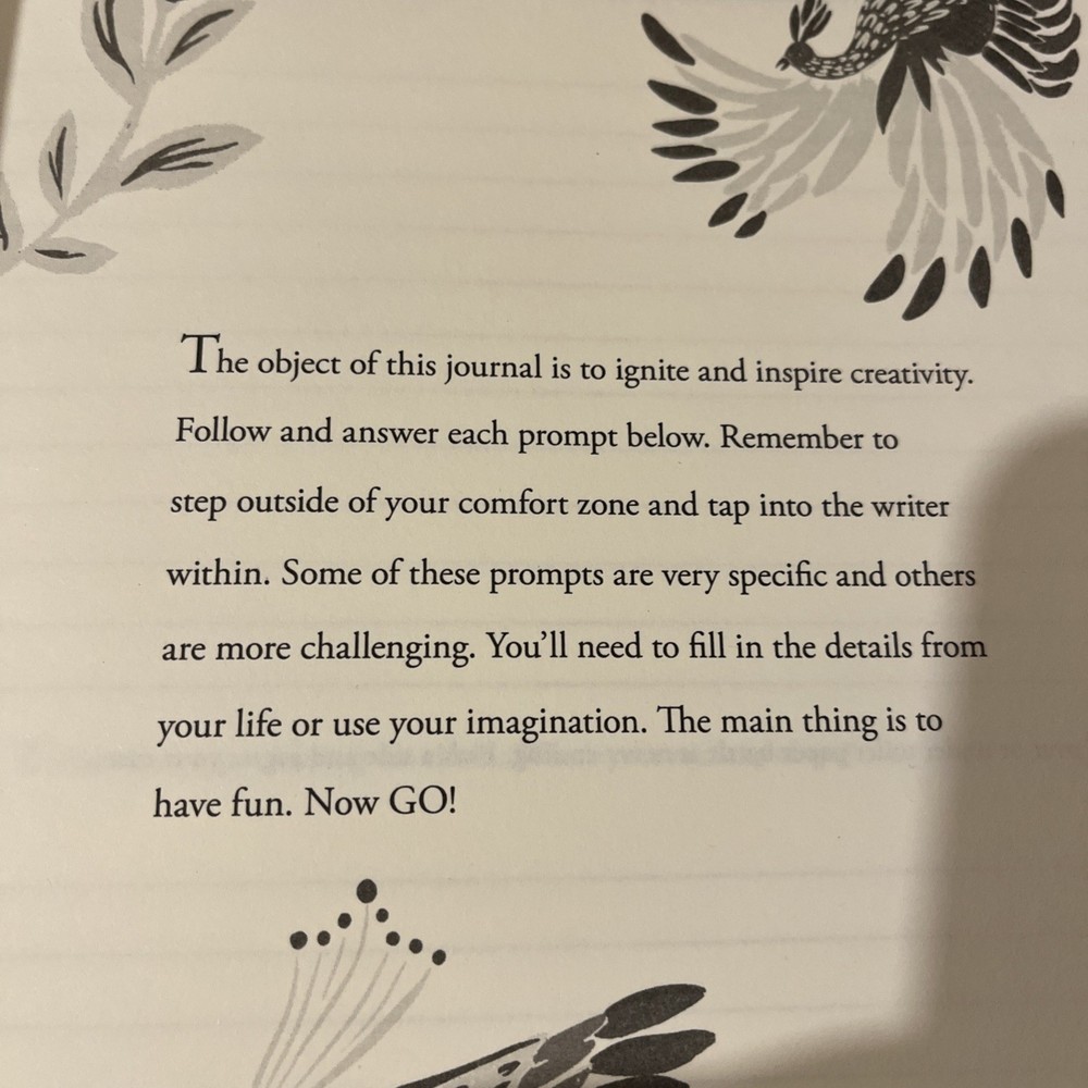 Opalhouse Journal- Writing Prompts