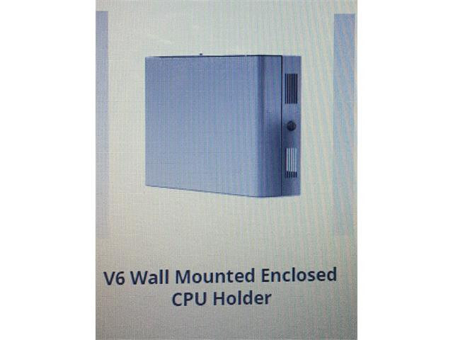Humanscale V6 Accessory - Enclosed CPU Holder (Track Mounted) - V6TC