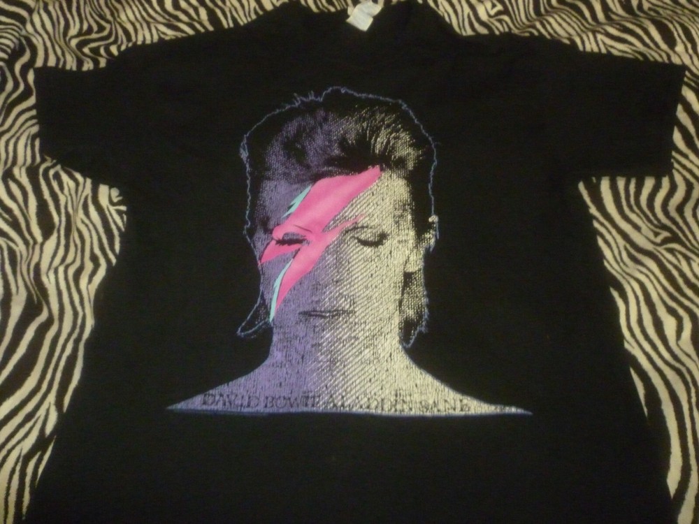 David Bowie Shirt - Used Size l - Nice Condition!!!