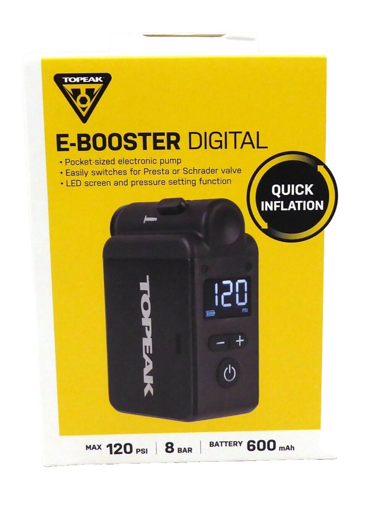 Topeak E-Booster Digital e-Pump - with Gauge