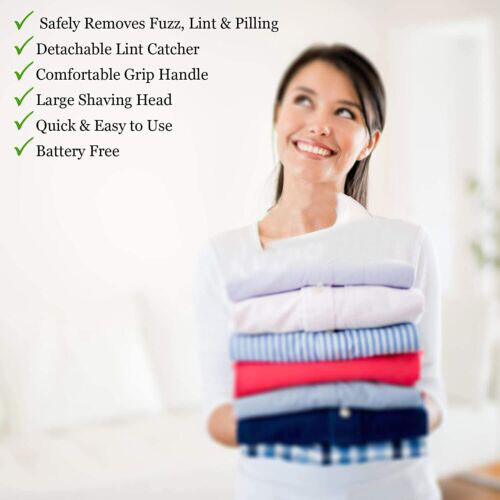 Electric Clothes Lint Pill Fluff Remover Fabrics Sweater Fuzz Shaver Household