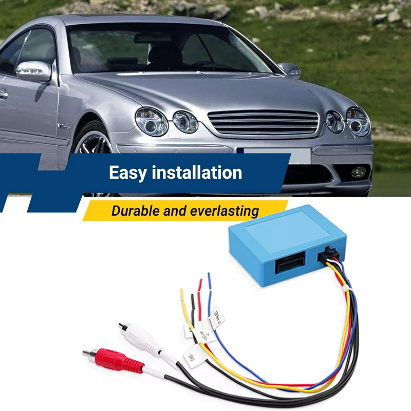 Car D2B Optical Fiber Decoder Adapter for Mercedes-Benz S/SL/C/CL/CLK/E/ML