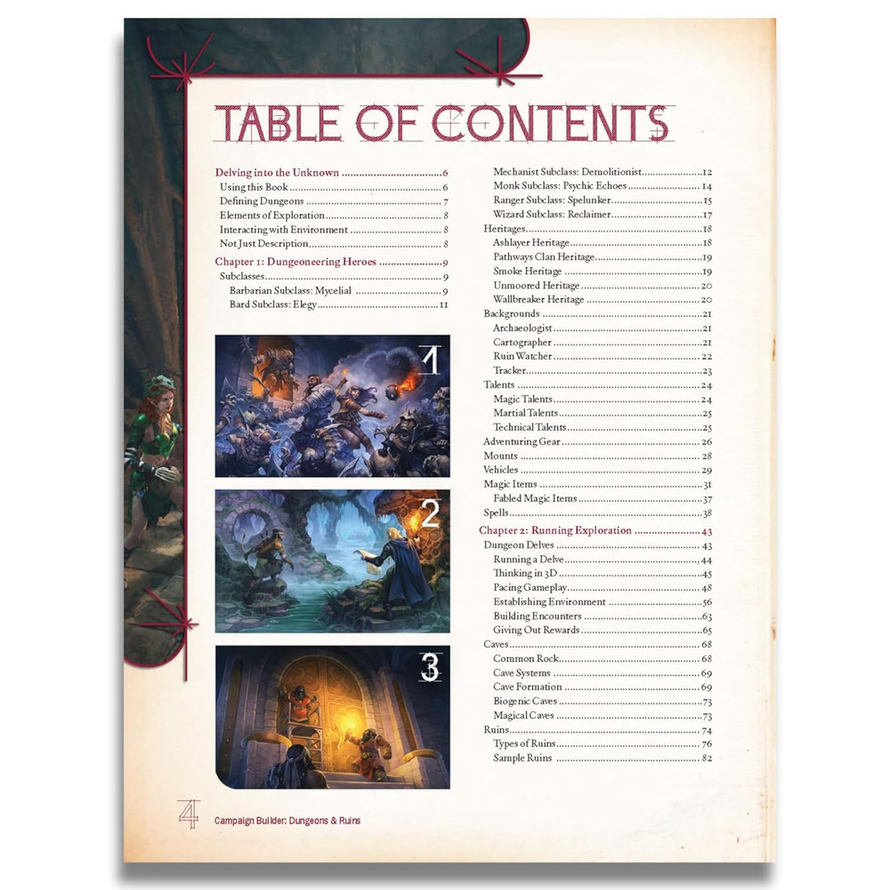 Kobold Press: 5E: Campaign Builder: Dungeons & Ruins