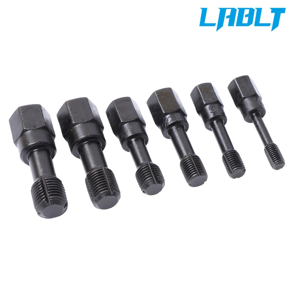 49PCS Thread Chaser Set UNC UNF Metric Thread Restorer Tool Rethreading Kit