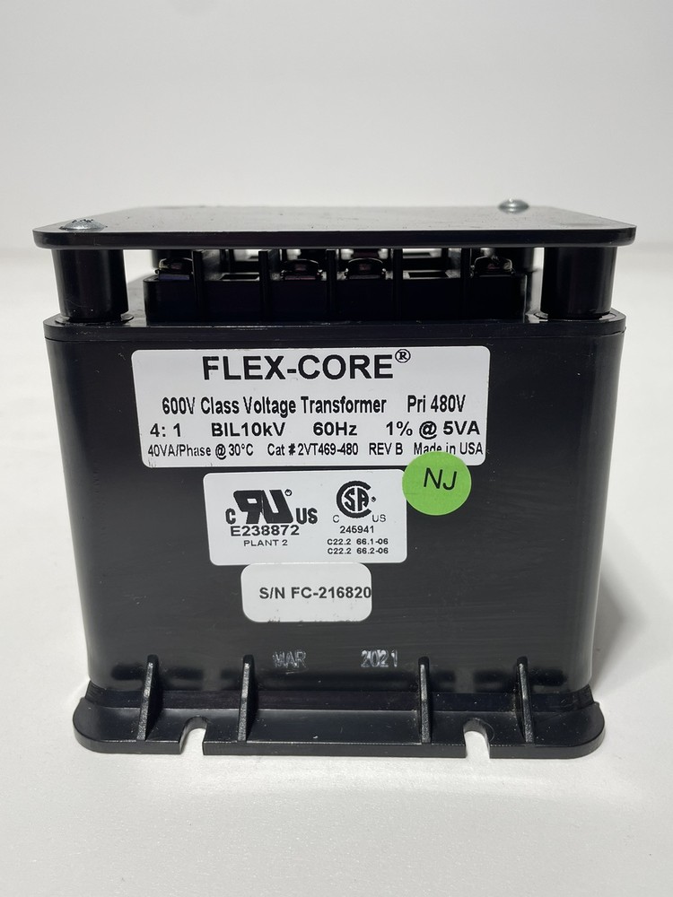 Flex Core 2VT469-480 Rev.B Transformer