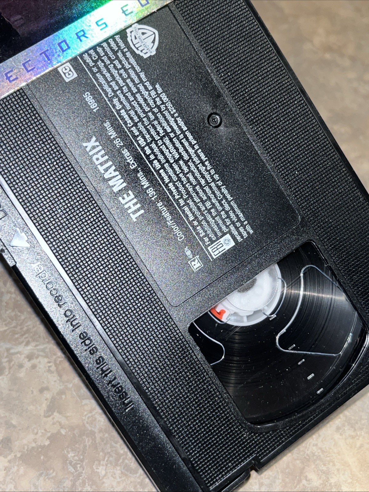 The Matrix VHS 1999 Collector's Edition Keanu Reeves ***EXCELLENT CONDITION***