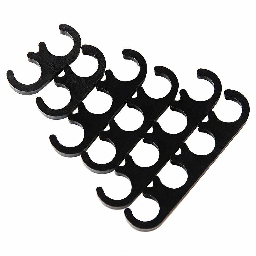 12pcs Spark Plug Holders 7-8-9mm Ignition Lead Wire Separators Dividers Clip-in