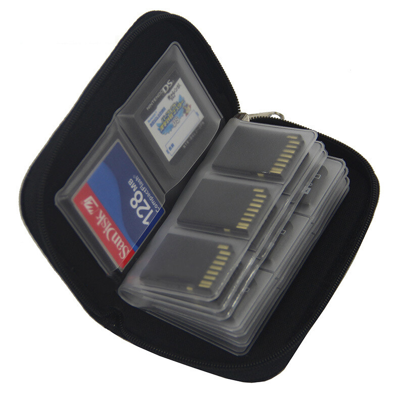 Universal Memory Card Organizer Holder Storage Pouch Case Wallet for CF SD SDHC