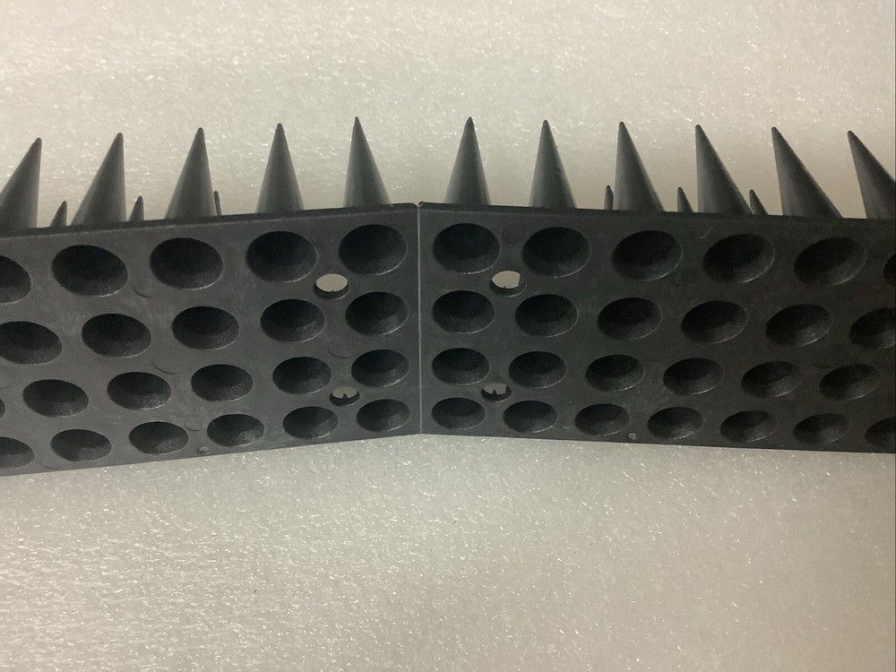 OPEN Package 16pk Black Plastic Bird Deterrent Spikes