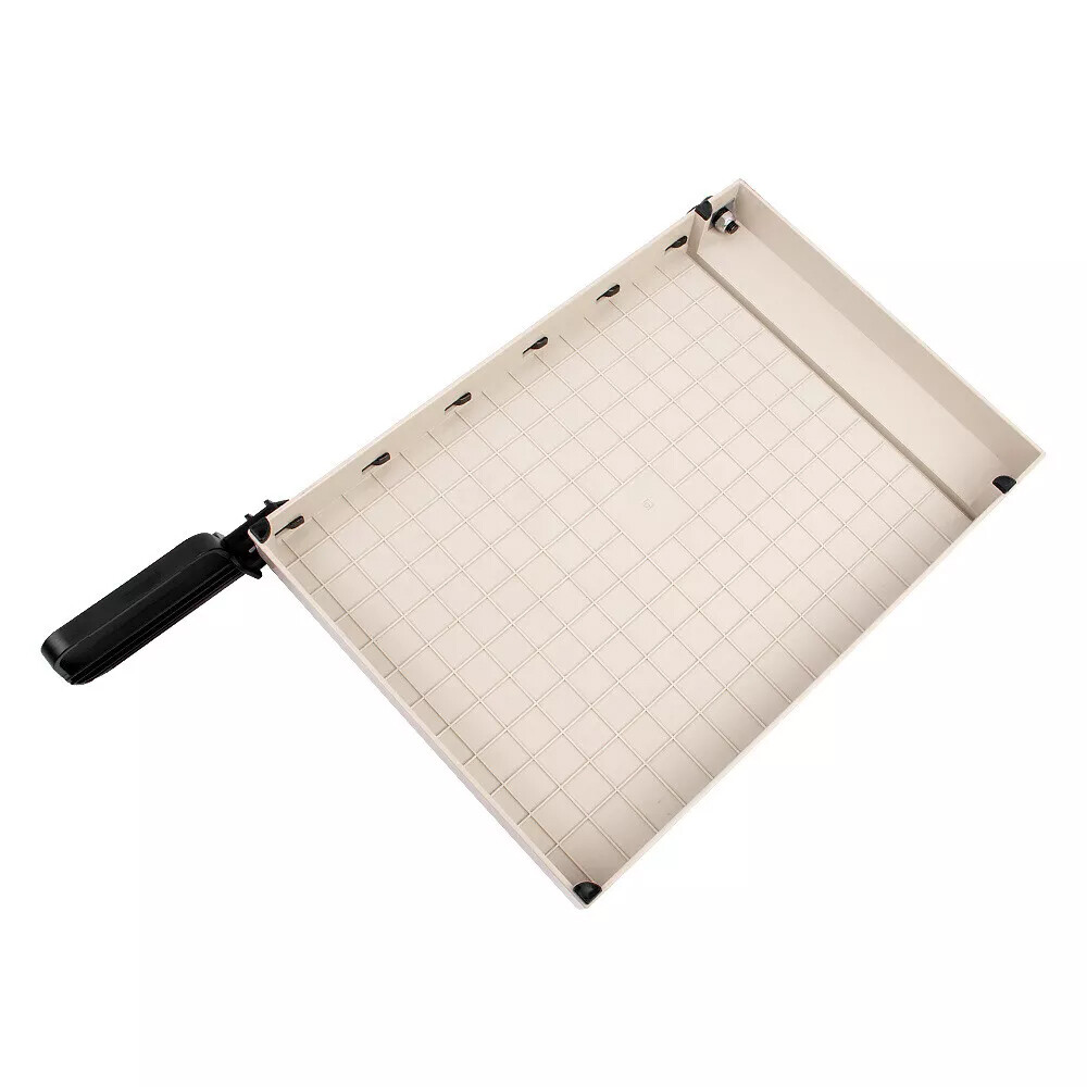 Paper Cutter A4 Paper Trimmer 12”Cut Length 12 Sheet Capacity for Home & Office