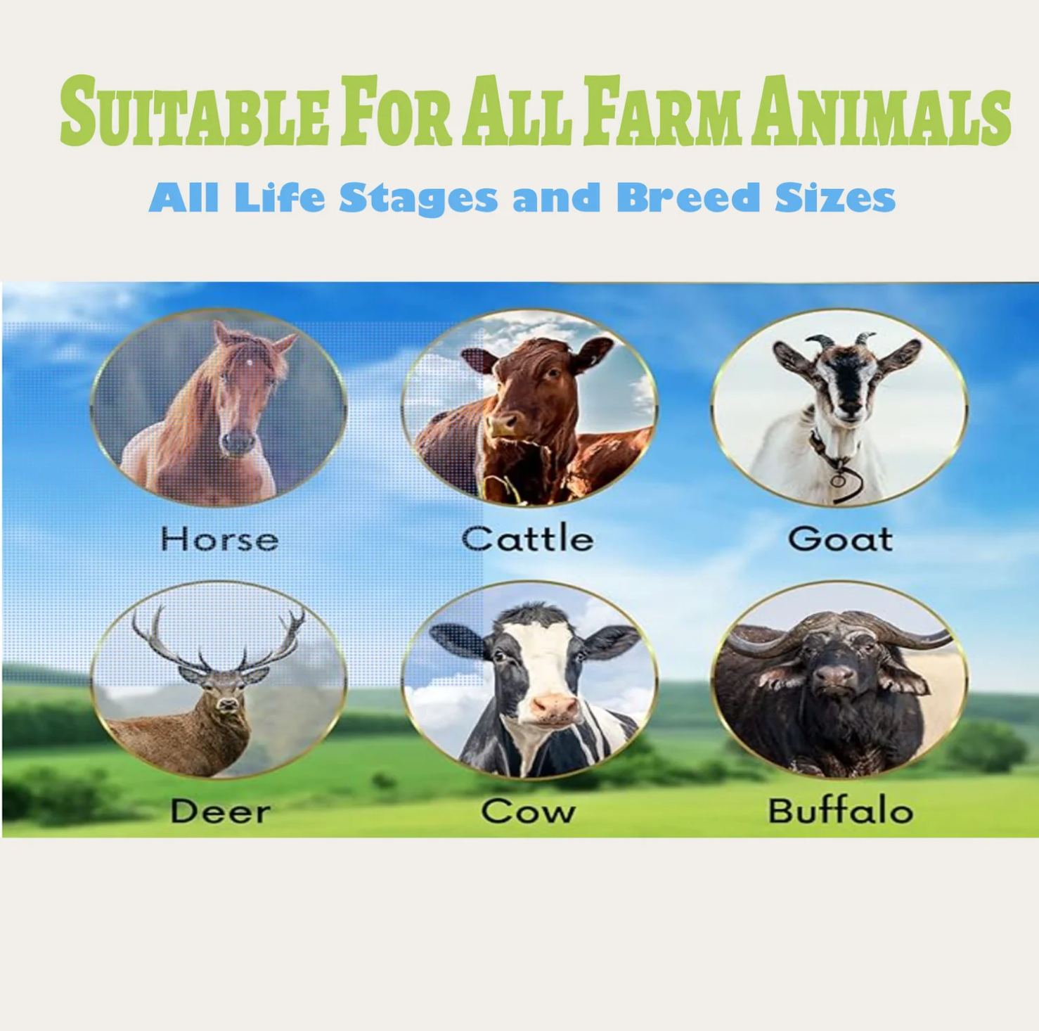 Himalayan Salt Lick Block 4 lb on Rope for Horse, Deer, Goat, Livestock Animals