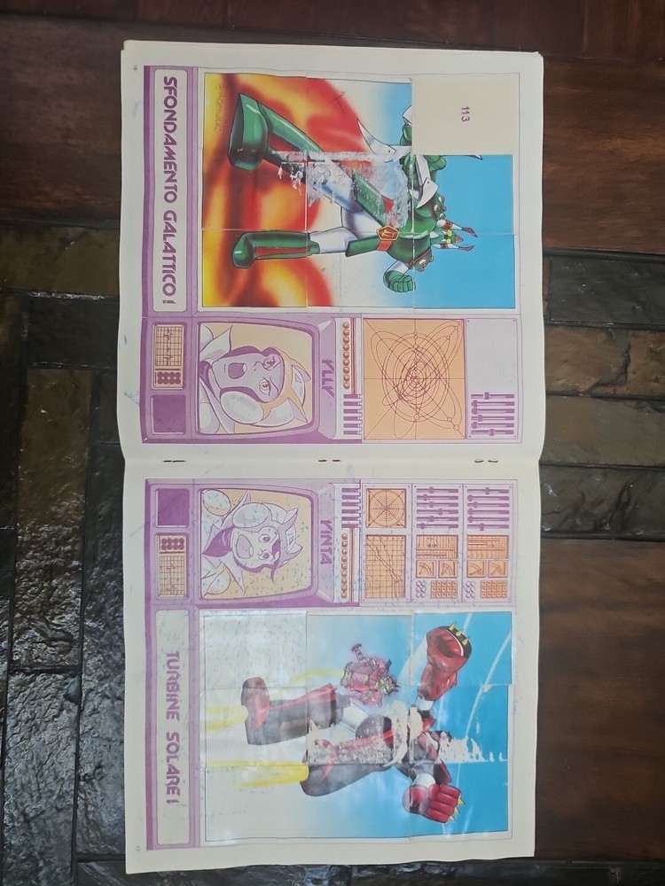 Astro Robot Sticker Album Incomplete