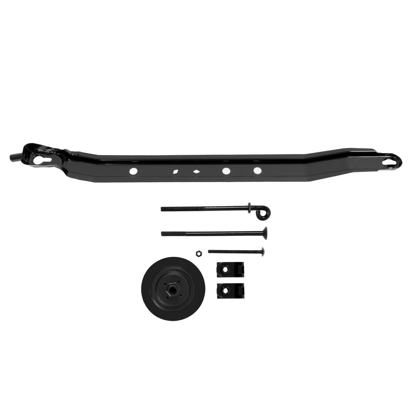 Spare Tire Carrier Bracket For Ford F-150 F150 1983-1996 Steel Primed Black