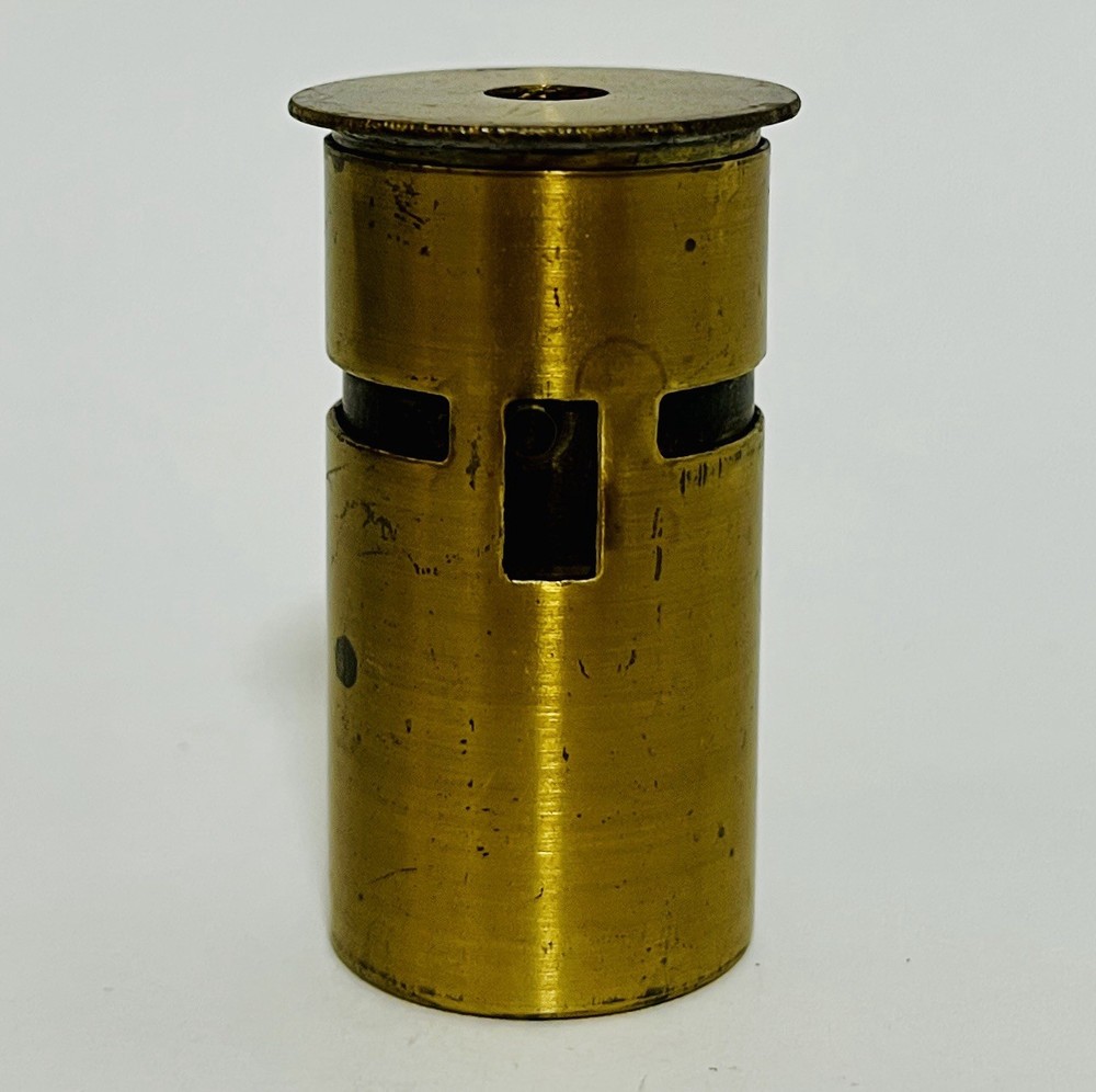 Antique Brass Field Pocket Microscope