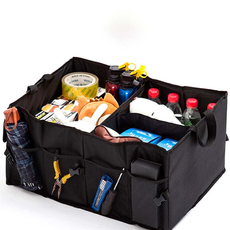 Trunk Organizer Collapsible Folding Storage Bin Bag