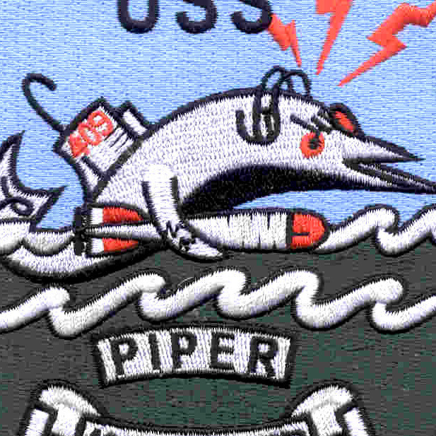 SS-409 USS Piper Patch-13 GRANDER