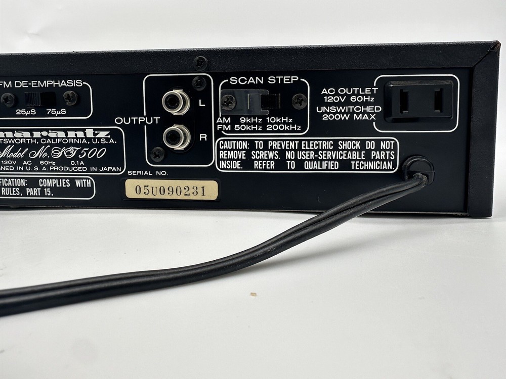 Marantz ST-500 Computer Stereo Tuner