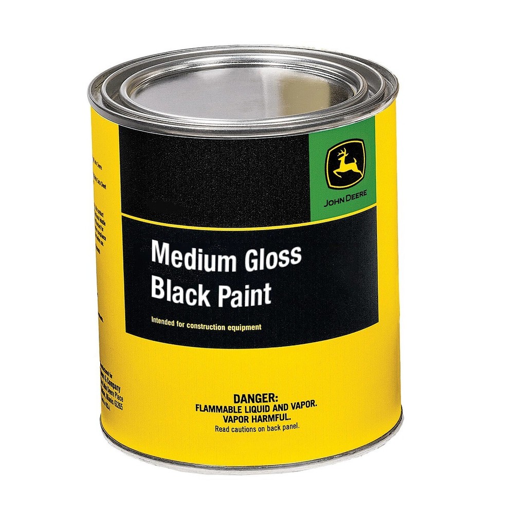 John Deere Medium Gloss Black Paint 1GAL- TY25632