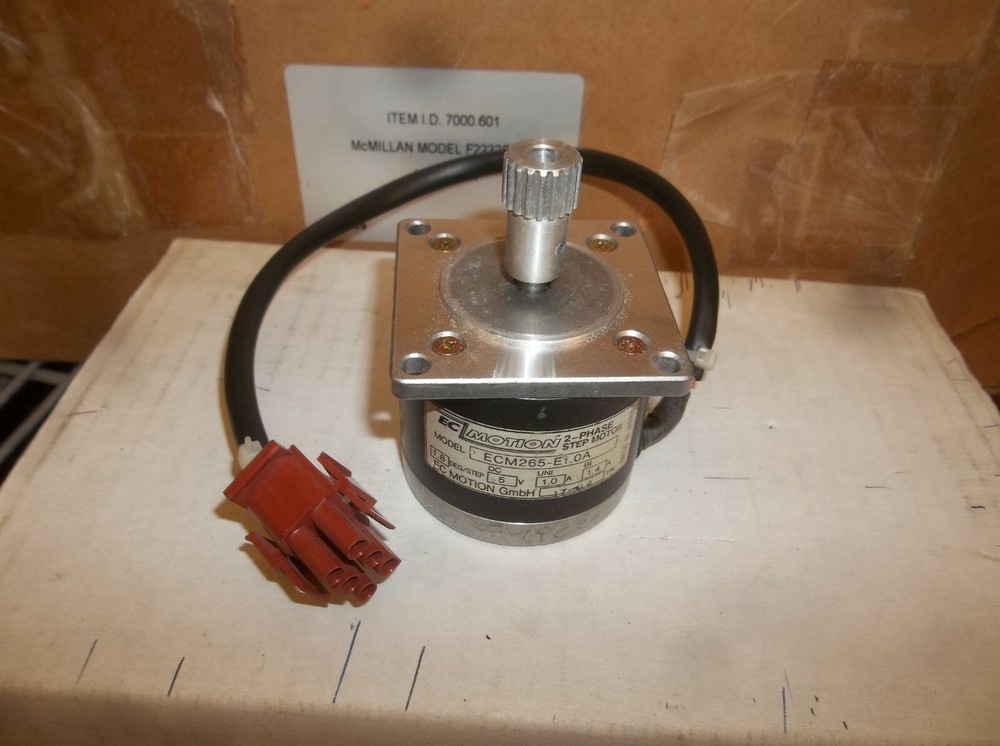 EC MOTION ECM265-E1.0A, 2-PHASE STEP MOTOR JAPAN