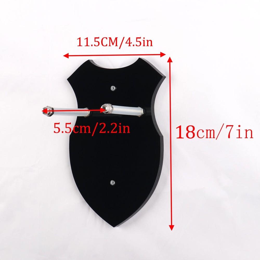 Wall mounted sword rack sword stant axe holder wall mounted display rack sing...