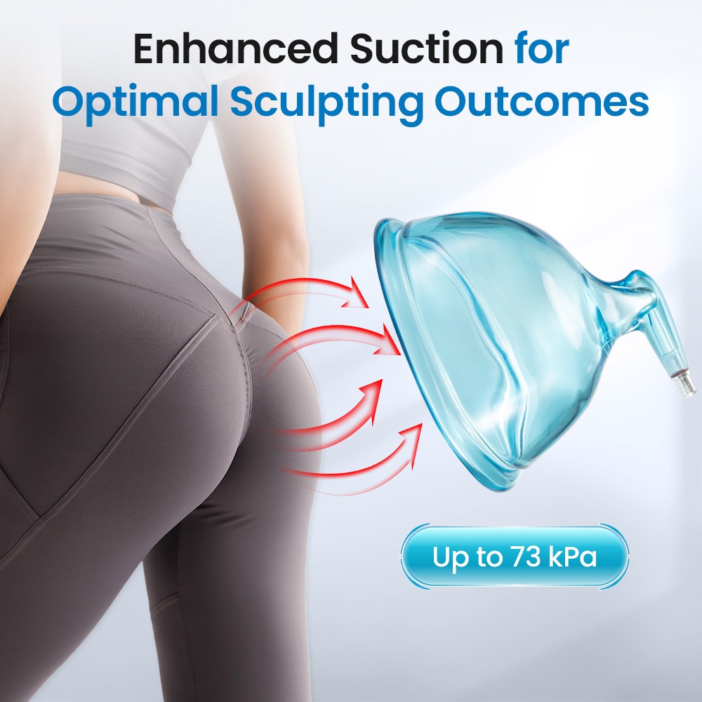 Professional Butt Cupping Machine Strong Suction Touch Screen Easy Operation USA